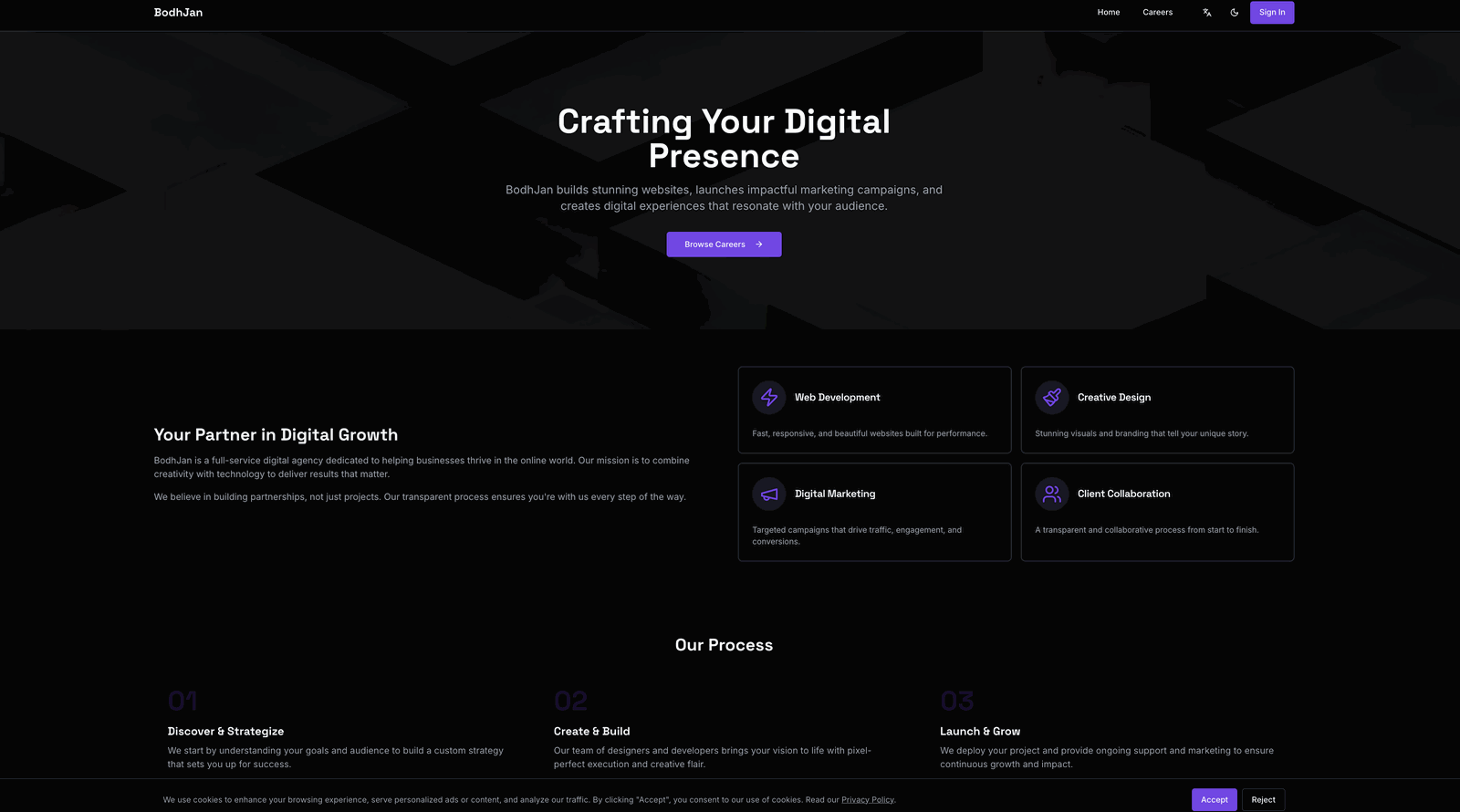 BodhJan | build by Cresolvix